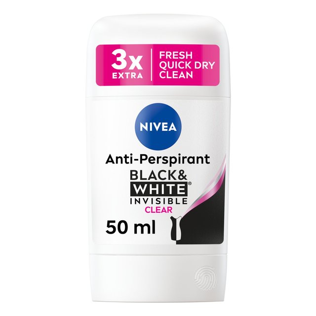 Nivea Deodorant Stick Black & White, 40ml