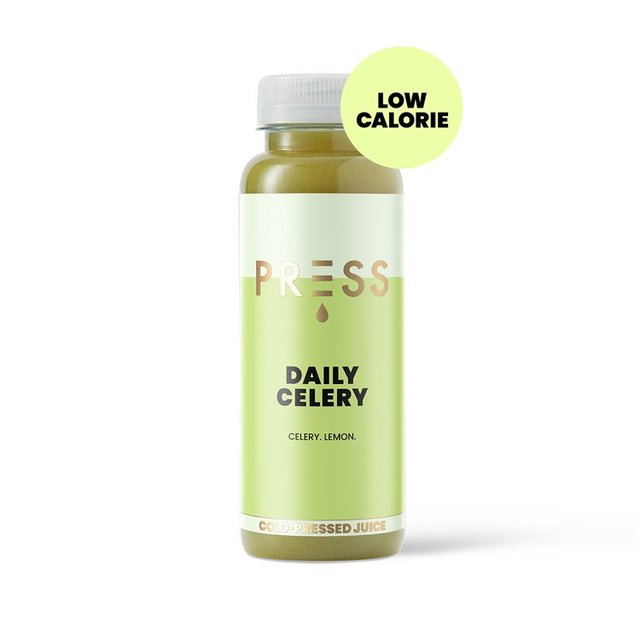 Press Daily Celery Raw Cold Pressed Juice, 250ml