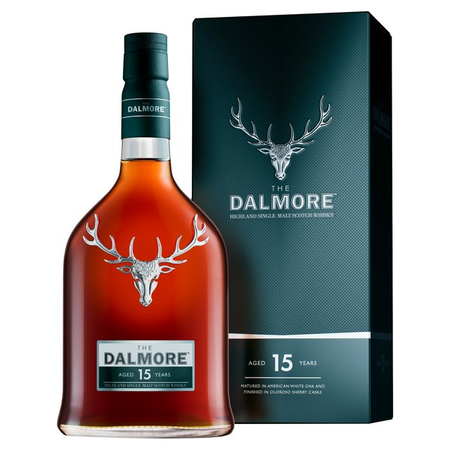 The Dalmore 15 Year Old Single Malt Whisky, 70cl