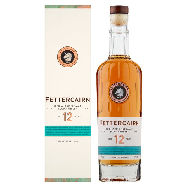 Fettercairn 12 Year Old Highland Single Malt Scotch Whisky, 70cl