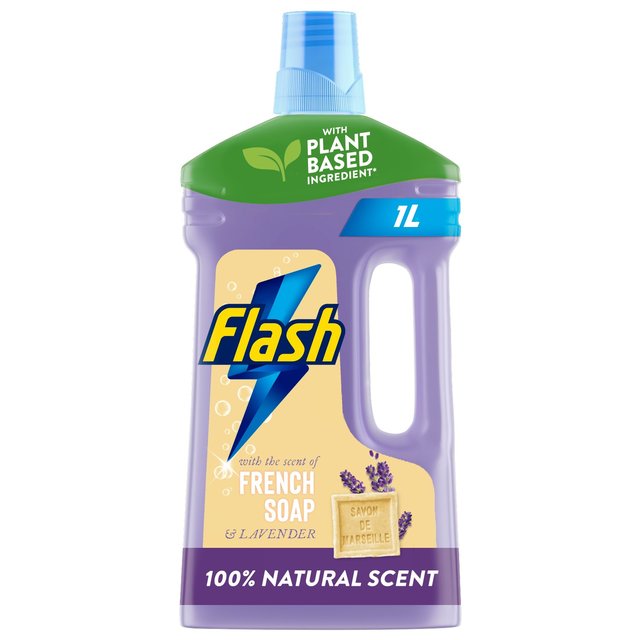 Flash Multi-Purpose Liquid With Marseille Soap, 1L
