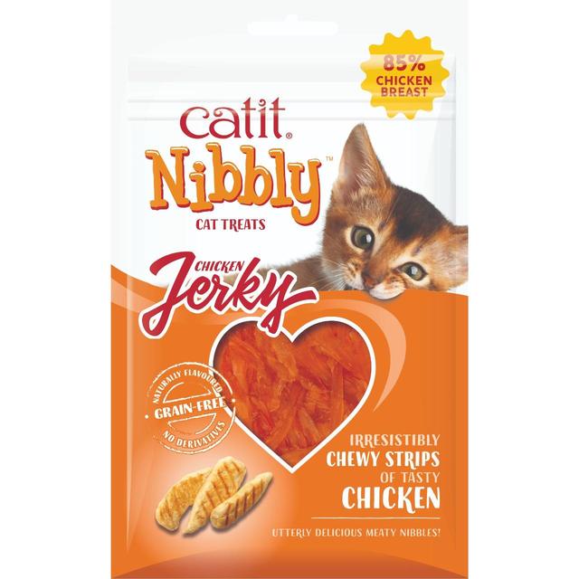 Catit Nibbly Jerk Chicken Cat Treat, 30g