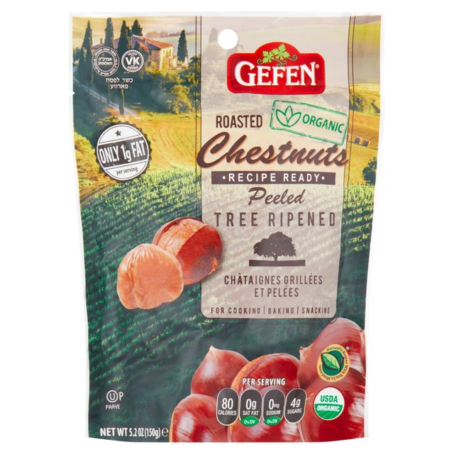 Gefen Organic Chestnuts, 150g