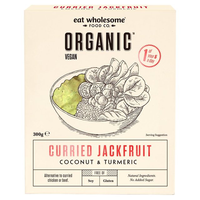Eat Wholesome Organic Curried Jackfruit, 300g