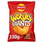 Walkers Wotsits Giants Sweet & Spicy Flamin' Hot Sharing Bag Snacks