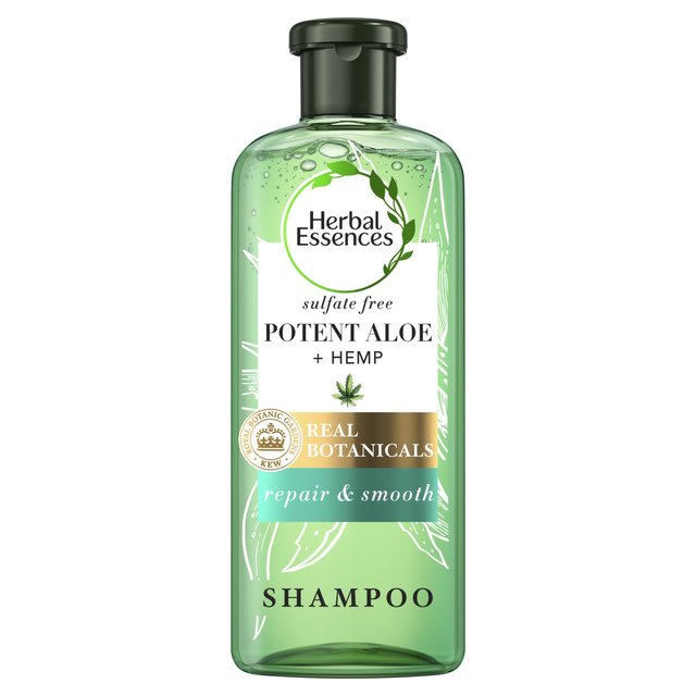 Herbal Essences Bio Renew Sulfate Free Shampoo Aloe & Hemp, 380ml