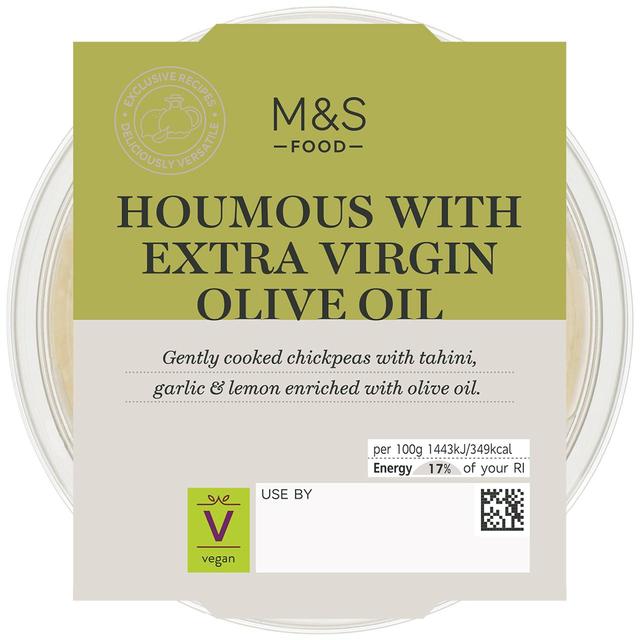 M & S Houmous With Extra Virgin Olive Oil, 300g