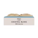M&S 16 Cocktail Blinis