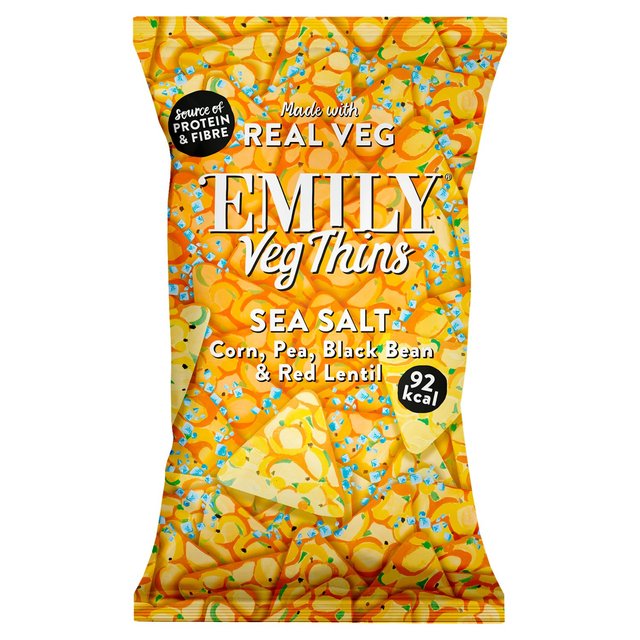 Emily Veg Thins Sea Salt, 23g