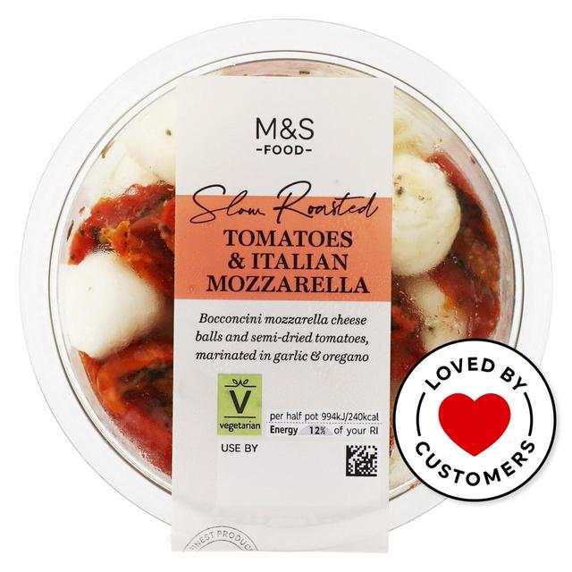 M & S Slow Roasted Tomatoes & Italian Mozzarella, 200g