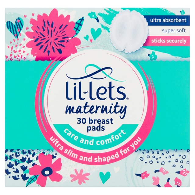 Lil-lets Maternity Breast Pads, 30 Per Pack