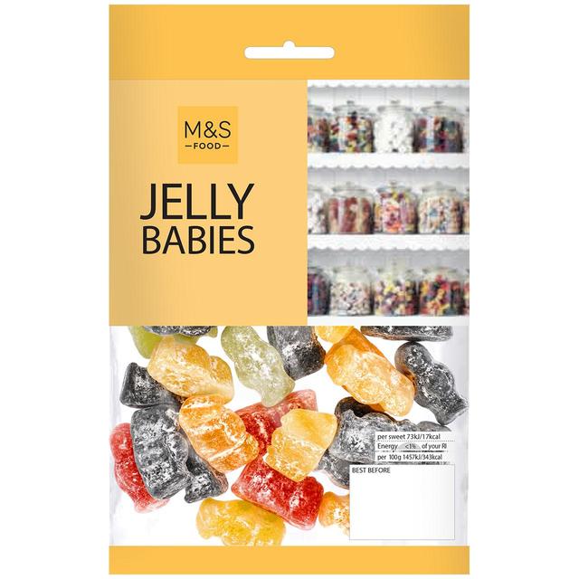 M & S Jelly Babies, 225g