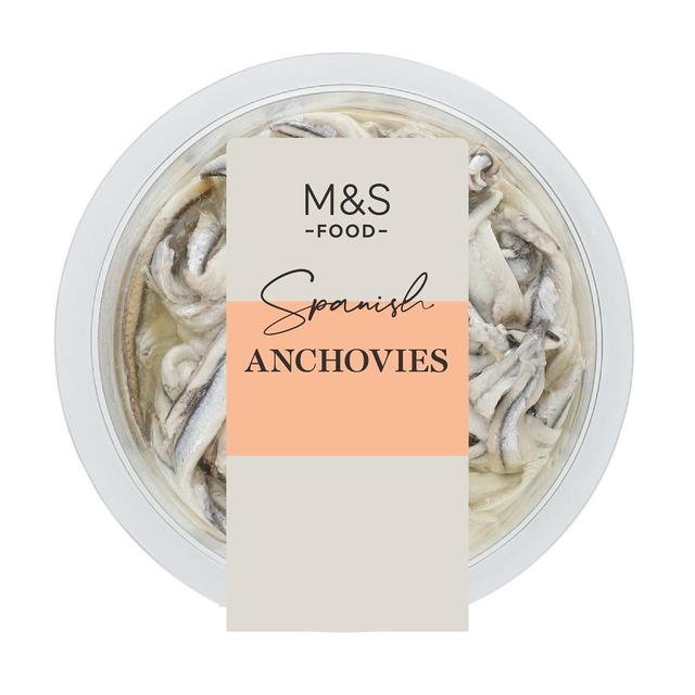 M & S Marinated Anchovy Fillets, 130g