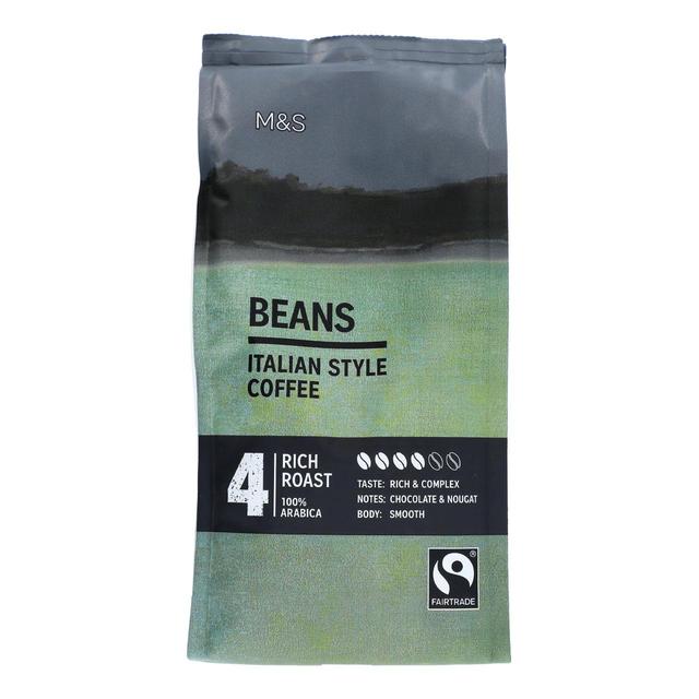 M & S Fairtrade Italian Coffee Beans, 227g