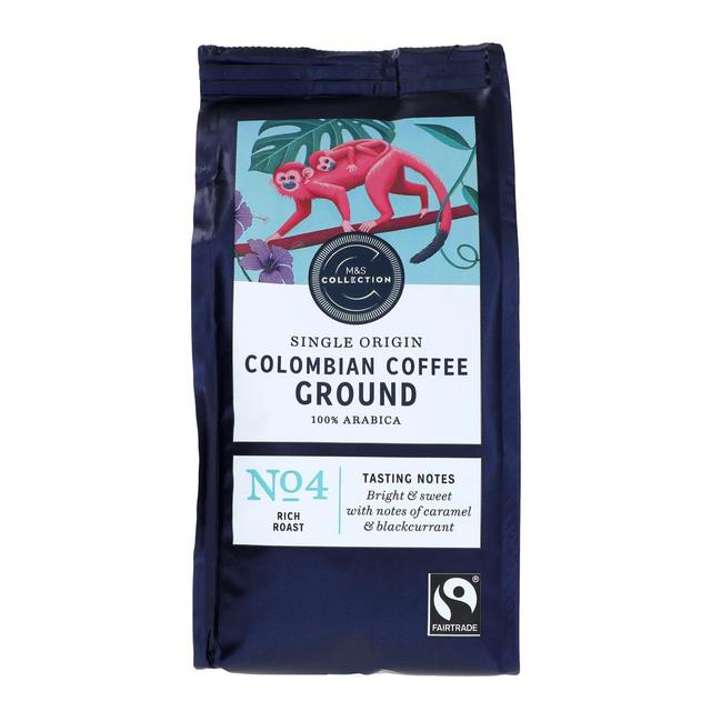 M & S Fairtrade Colombian Ground Coffee, 227g