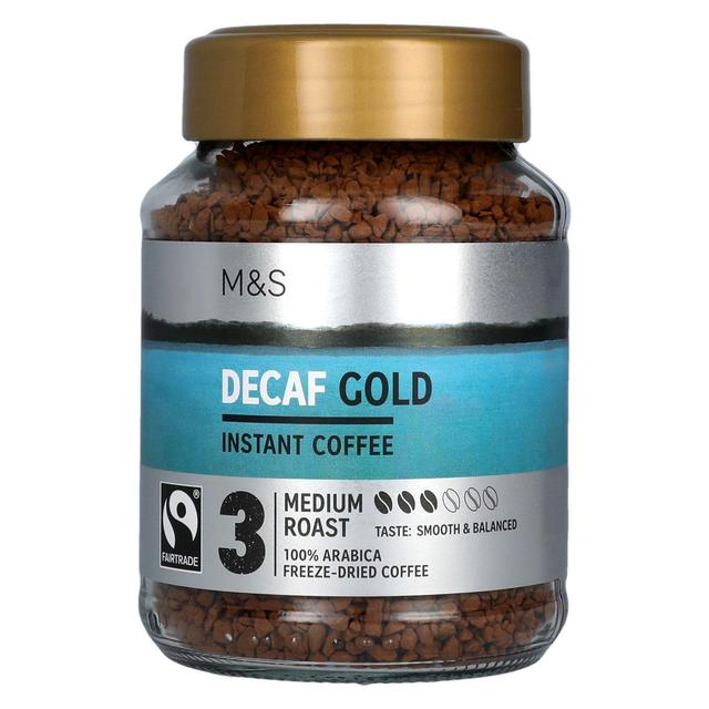 M & S Fairtrade Gold Decaf Instant Coffee, 100g