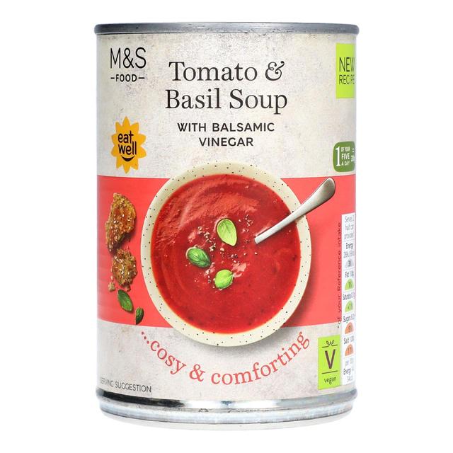M & S Tomato & Basil Soup, 400g