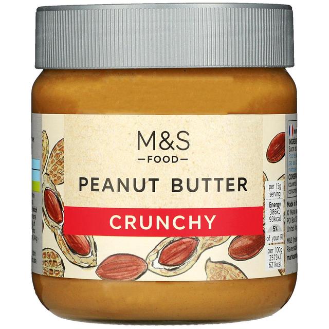 M & S Crunchy Peanut Butter, 340g