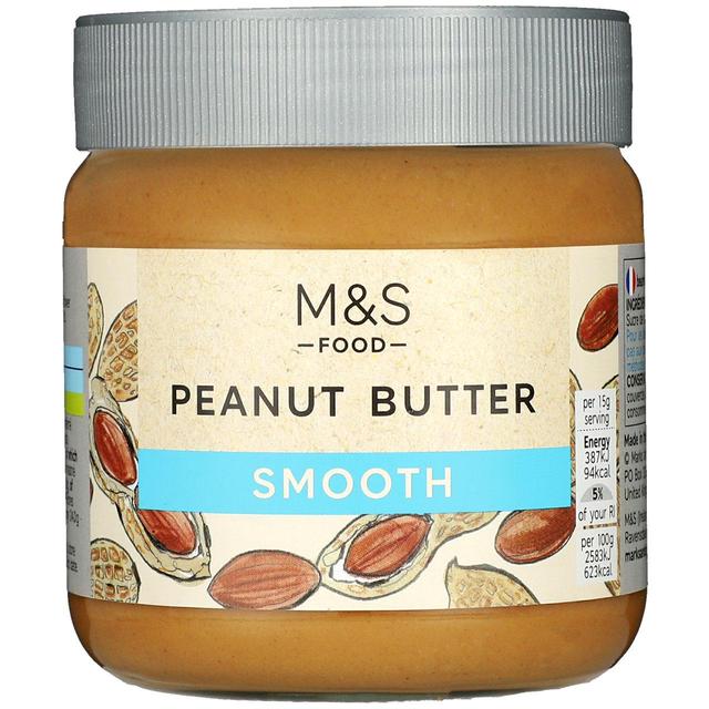 M & S Smooth Peanut Butter, 340g