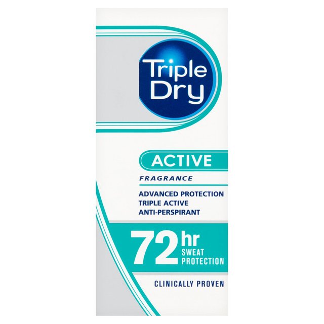 Triple Dry Active Advanced Protection Ladies Anti-Perspirant Roll On, 50ml