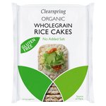 Clearspring Organic Rice Cakes with No Added Salt