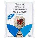 Clearspring Organic Rice Cakes - Lightly Salted