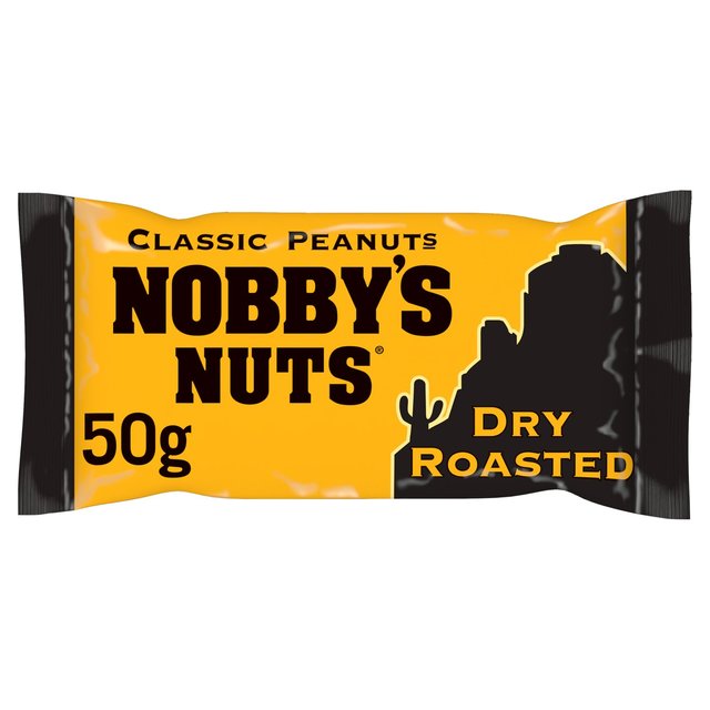 Nobby’s Nuts Classic Dry Roasted Peanuts, 50g