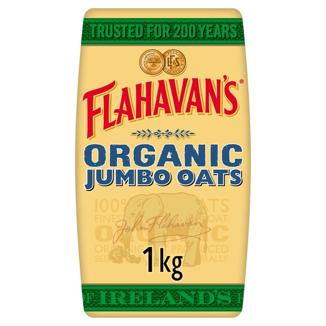 Flahavan’s Organic Jumbo Oats, 1kg