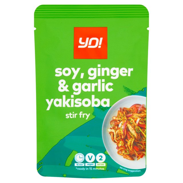 Yo! Soy, Ginger & Garlic Yakisoba, 100g