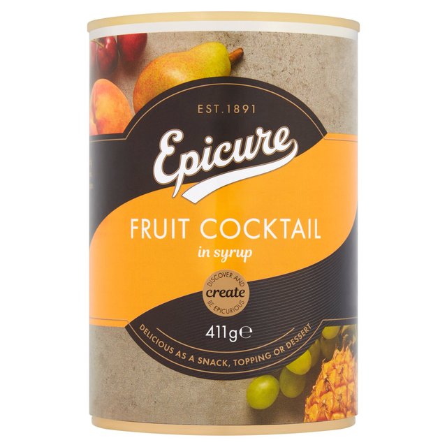 Epicure Fruit Cocktail in Syrup, 411g