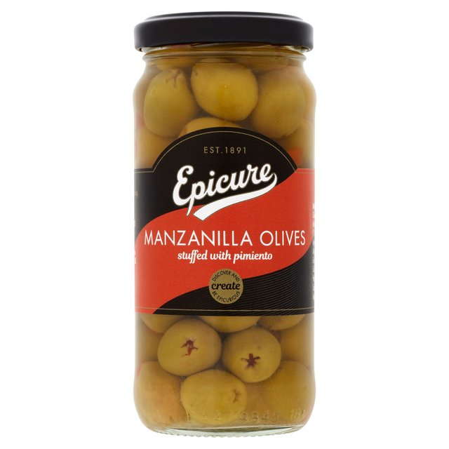 Epicure Manzanilla Olives Stuffed With Pimiento, 240g