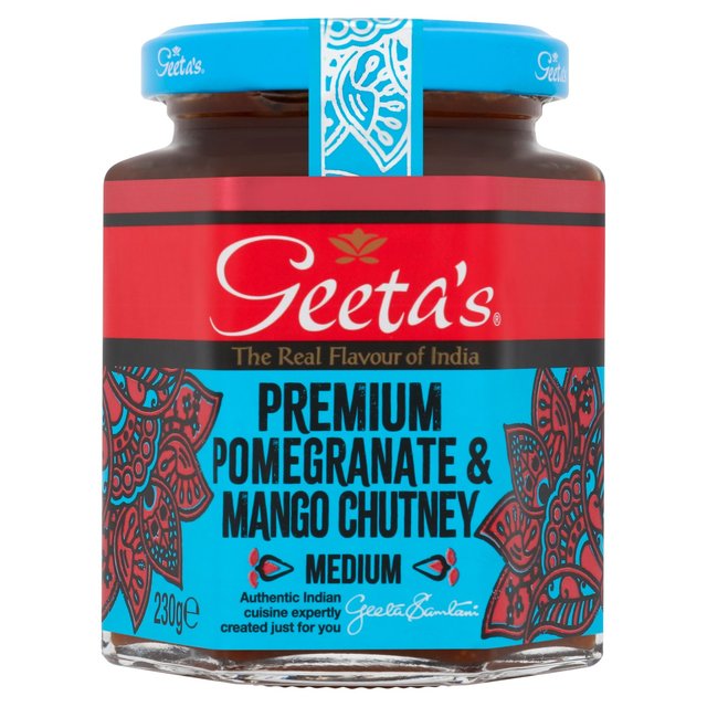Geeta’s Pomegranate & Mango Chutney, 230g