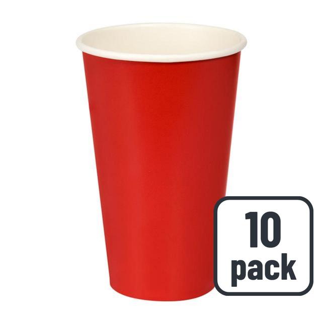 Duni Bio Large Red Party Cups, 500ml