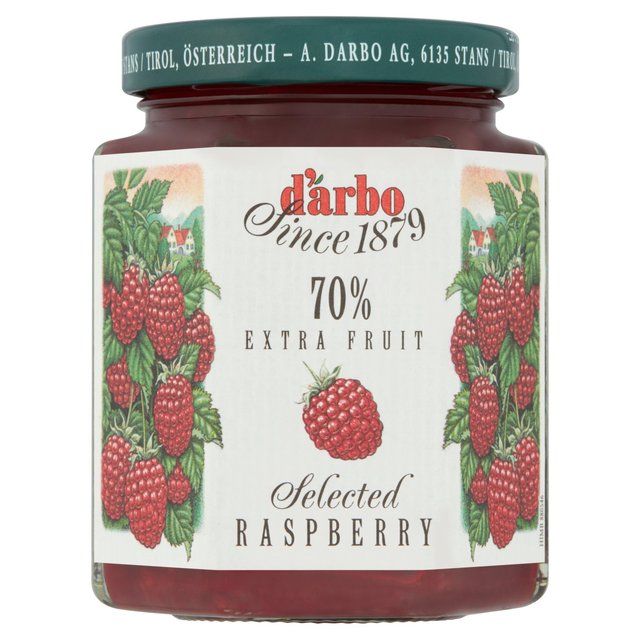 Darbo Raspberry Jam 70% Fruit, 200g