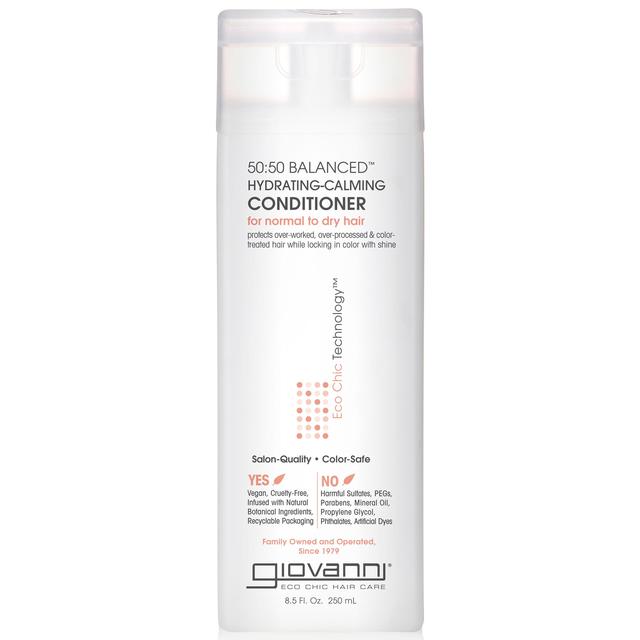 Giovanni Natural 50/50 Balanced Hydrating & Calming Conditioner, 250ml
