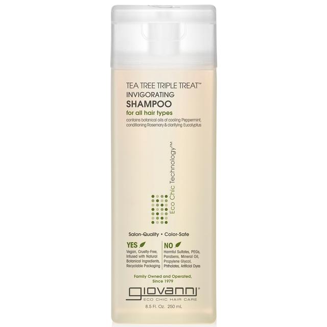 Giovanni Natural TeaTree Invigorating Shampoo, 250ml