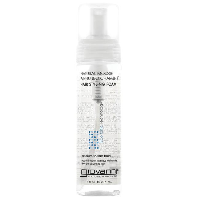Giovanni Natural Mousse Air Turbo Charged Hair Styling Foam | Ocado Giovanni Natural Mousse Air Turbo Charged Hair Styling Foam | Ocado