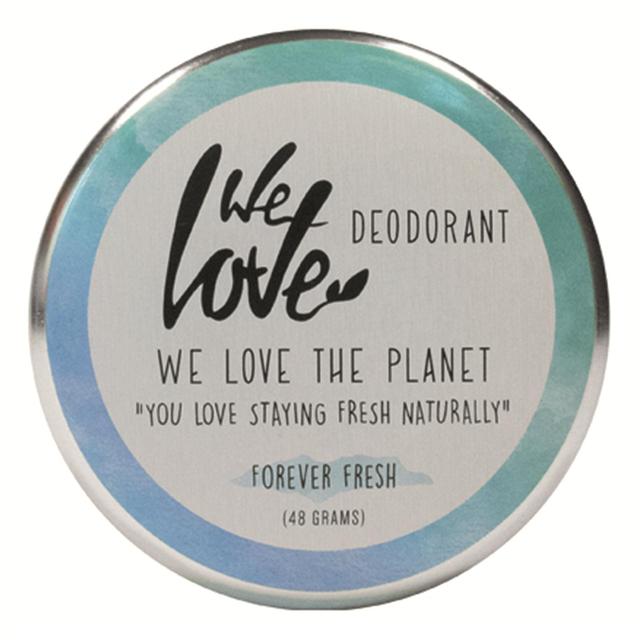 We Love The Planet Natural Deodorant Cream Fresh, 48g