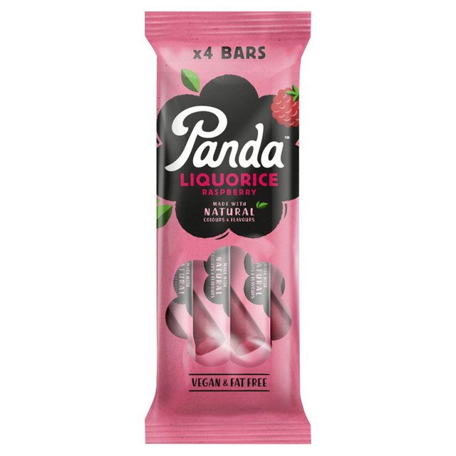 Panda Liquorice Raspberry Bar Multipack, 128g