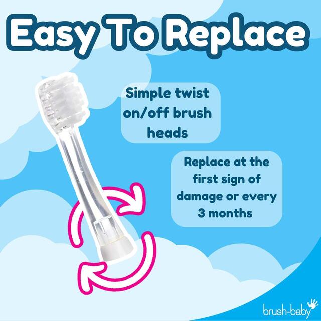 brush baby babysonic heads