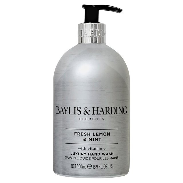 Baylis & Harding Elements Hand Wash, Lemon & Mint, 500ml