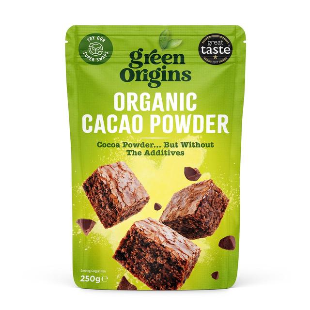 Green Origins Organic Cacao Powder, 250g