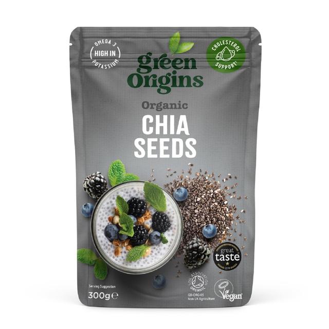 Green Origins Organic Raw Chia Seeds, 300g