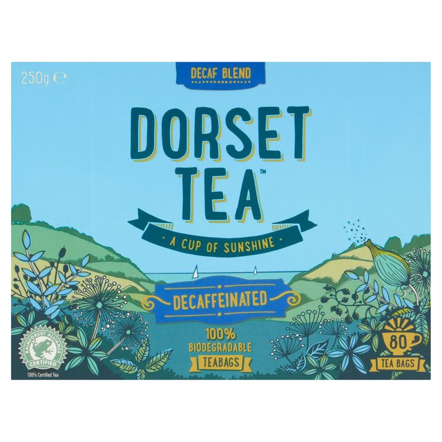 Dorset Tea Sunshine Gold Blend Decaff, 80 Per Pack
