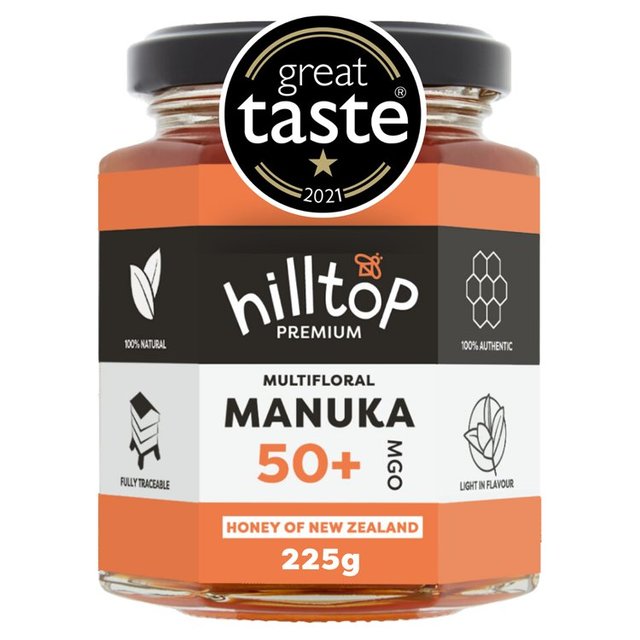 Hilltop Honey Manuka MGO50+ Honey, 225g