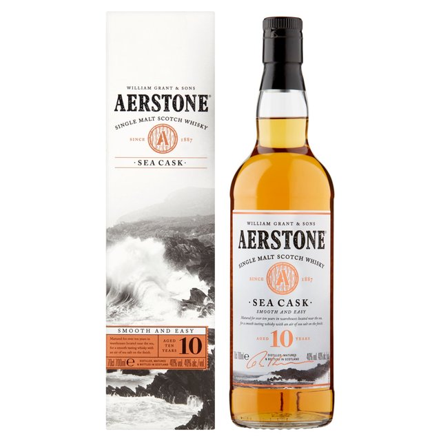 Aerstone Sea Cask 10 YO Single Malt Scotch Whisky, 70cl