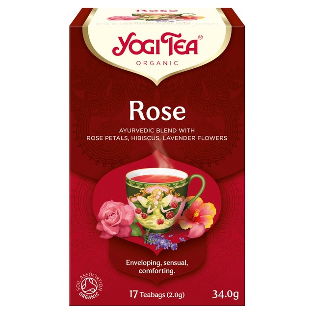 Yogi Tea Organic Rose Tea Bags, 17 Per Pack
