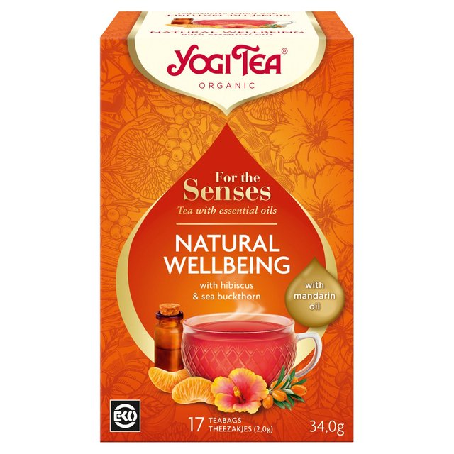Yogi Tea For the Senses Natural Wellbeing, 17 Per Pack