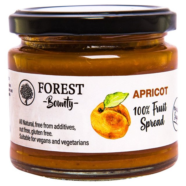 Granny’s Secret Forest Bounty 100% Apricot Fruit Spread, 250g
