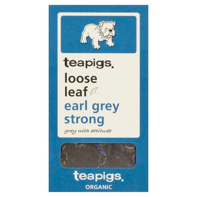 Teapigs Organic Earl Grey Strong Loose Leaf, 100g